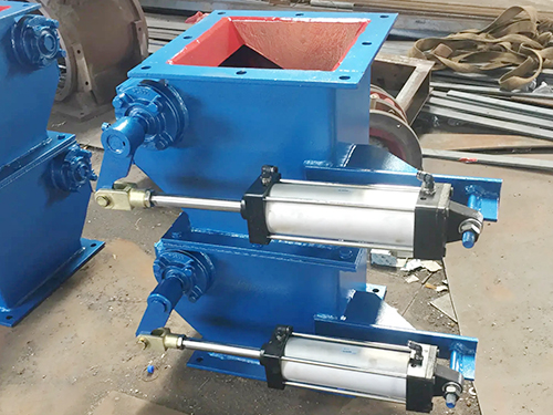 氣動重錘翻板閥